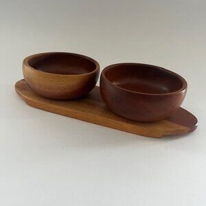 Wood Serving Bowls and Tray Nuts Candy Charcuterie Trinket